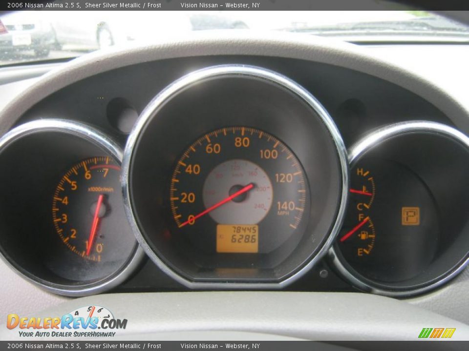 2006 Nissan Altima 2.5 S Sheer Silver Metallic / Frost Photo #25