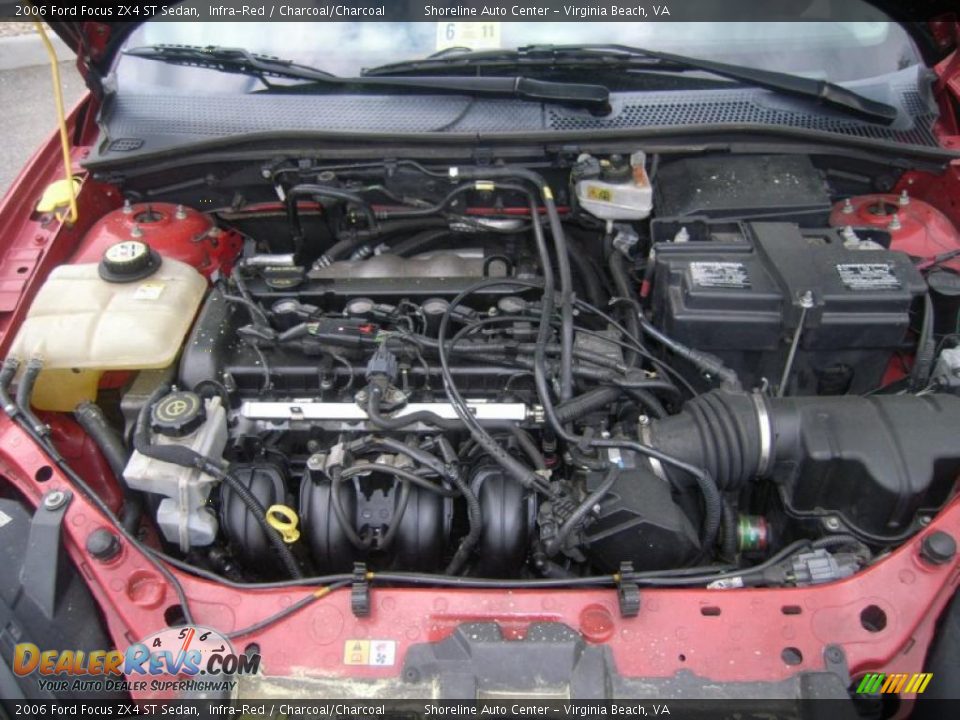 2006 Ford Focus ZX4 ST Sedan 2.3 Liter DOHC 16V Inline 4 Cylinder Engine Photo #20