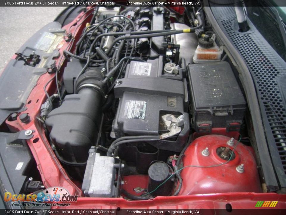 2006 Ford Focus ZX4 ST Sedan 2.3 Liter DOHC 16V Inline 4 Cylinder Engine Photo #21