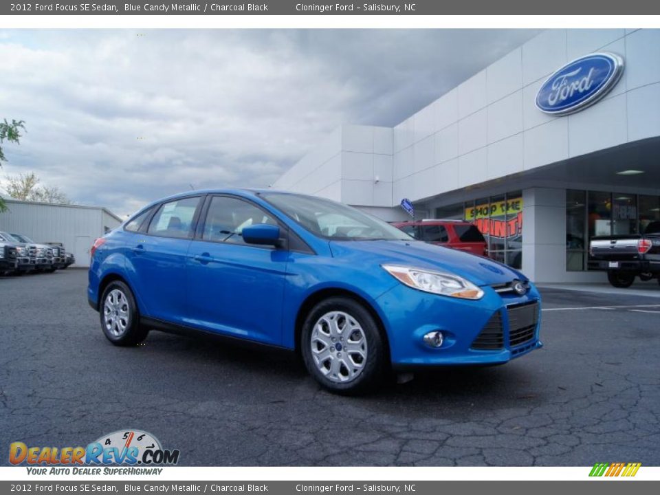 Blue Candy Metallic 2012 Ford Focus SE Sedan Photo #1