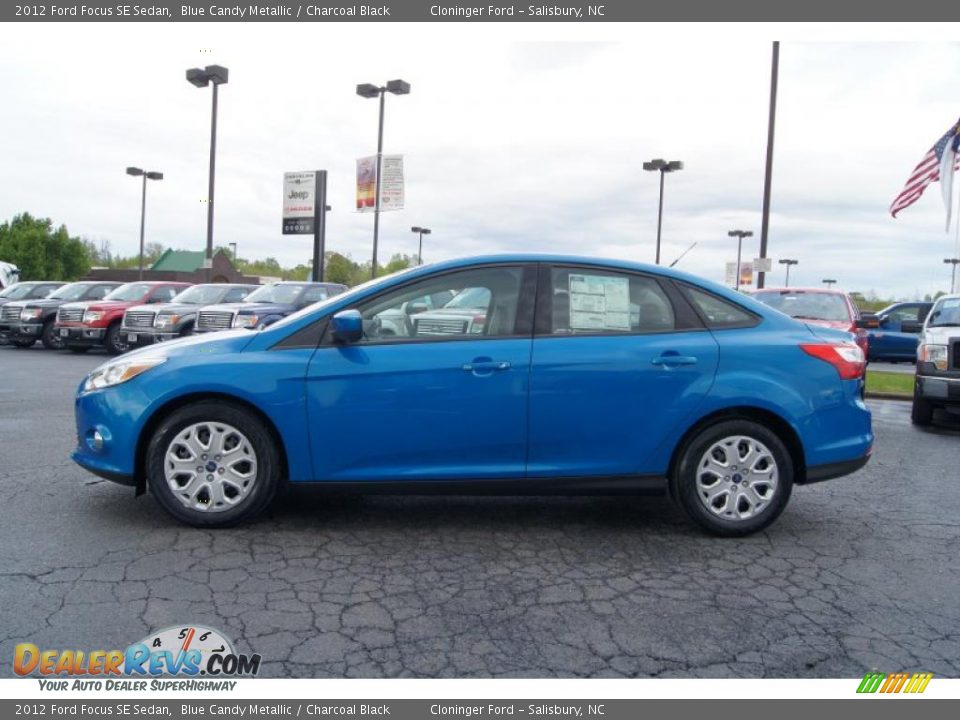 Blue Candy Metallic 2012 Ford Focus SE Sedan Photo #5