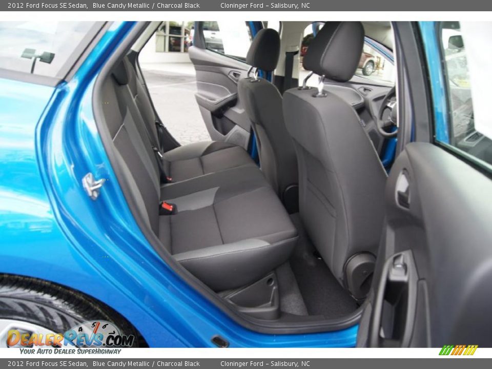 Charcoal Black Interior - 2012 Ford Focus SE Sedan Photo #11