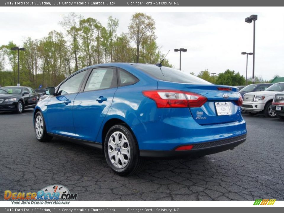 Blue Candy Metallic 2012 Ford Focus SE Sedan Photo #31