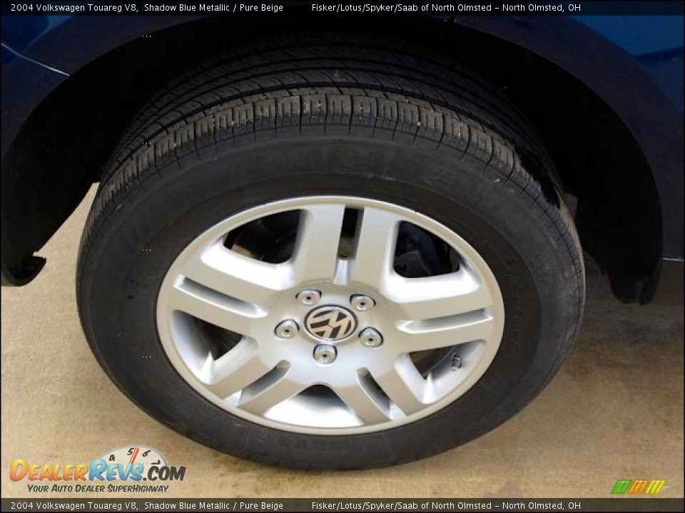 2004 Volkswagen Touareg V8 Wheel Photo #8