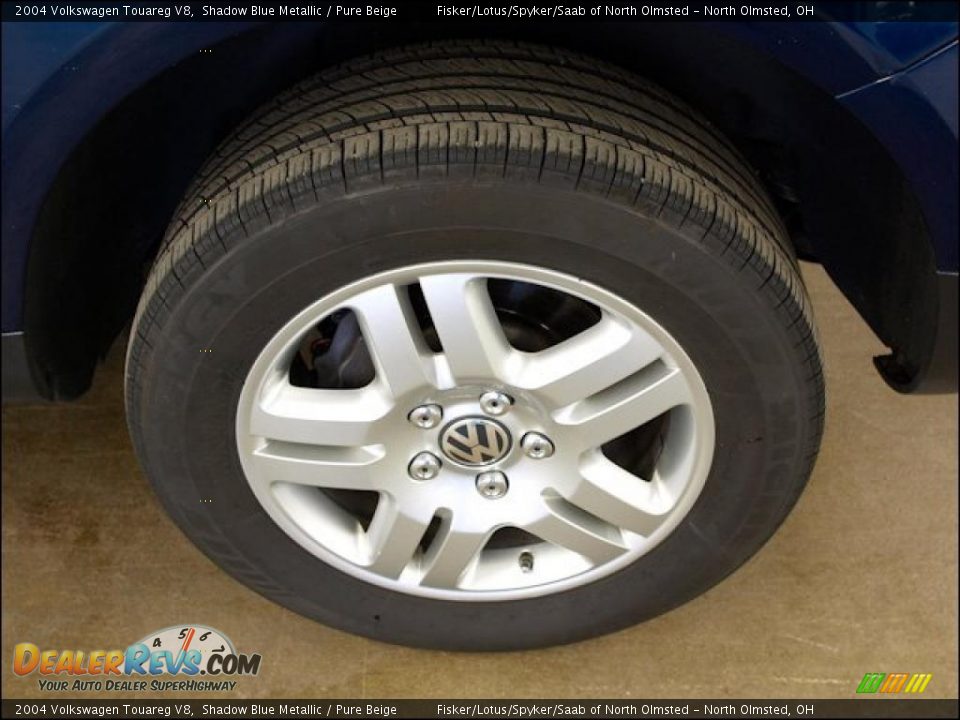 2004 Volkswagen Touareg V8 Wheel Photo #11