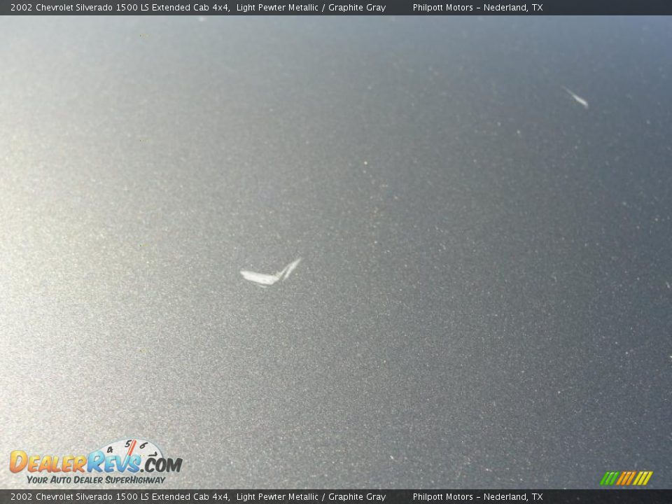 2002 Chevrolet Silverado 1500 LS Extended Cab 4x4 Light Pewter Metallic / Graphite Gray Photo #12