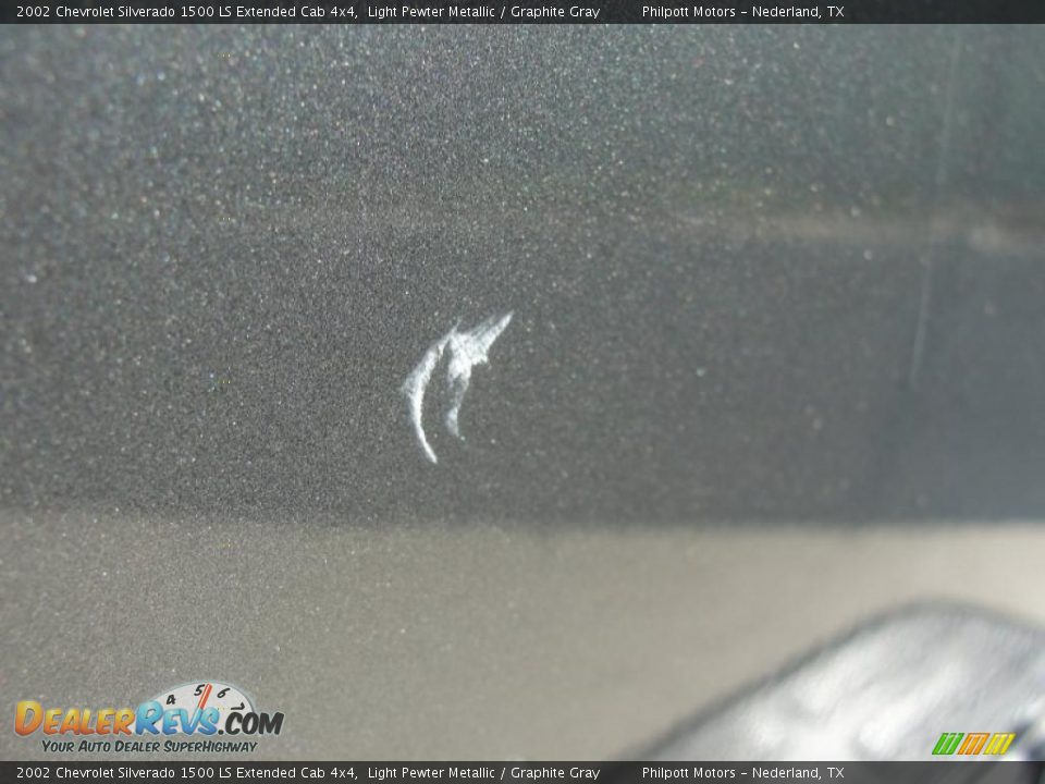 2002 Chevrolet Silverado 1500 LS Extended Cab 4x4 Light Pewter Metallic / Graphite Gray Photo #30