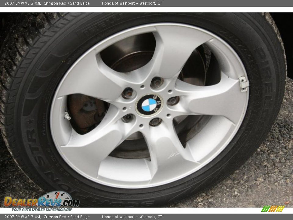 2007 BMW X3 3.0si Wheel Photo #18