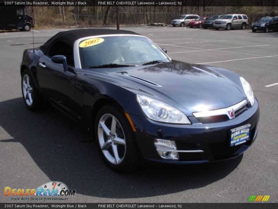 Midnight Blue 2007 Saturn Sky Roadster Photo #3