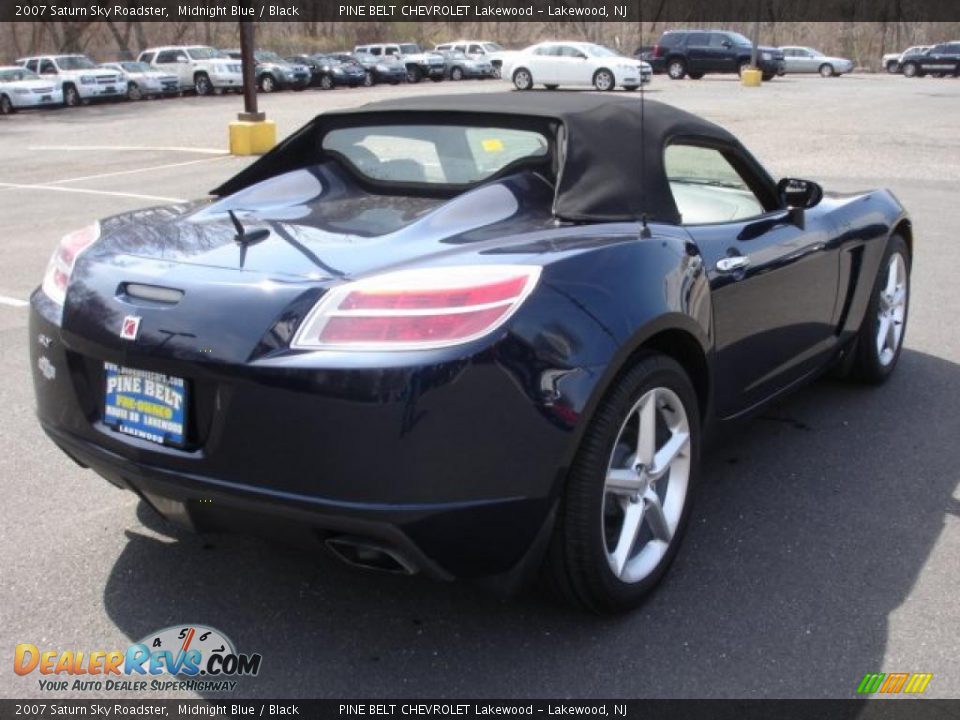 Midnight Blue 2007 Saturn Sky Roadster Photo #4