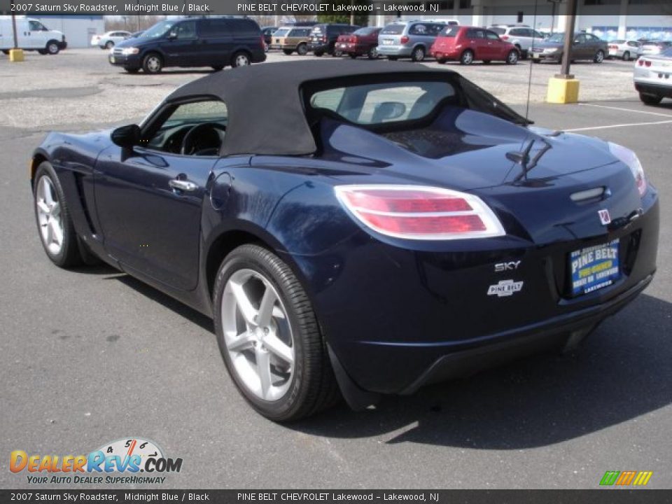Midnight Blue 2007 Saturn Sky Roadster Photo #6