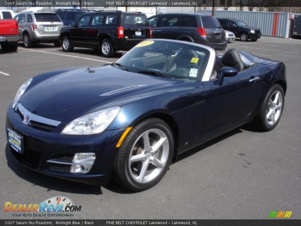 Midnight Blue 2007 Saturn Sky Roadster Photo #10