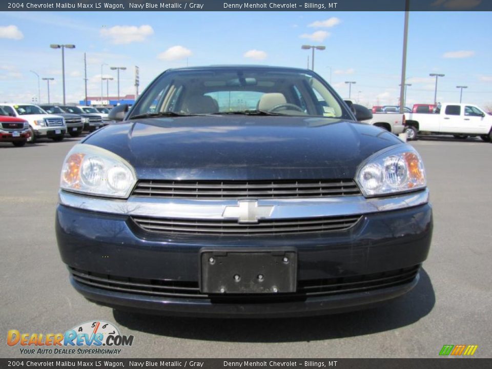 2004 Chevrolet Malibu Maxx LS Wagon Navy Blue Metallic / Gray Photo #3