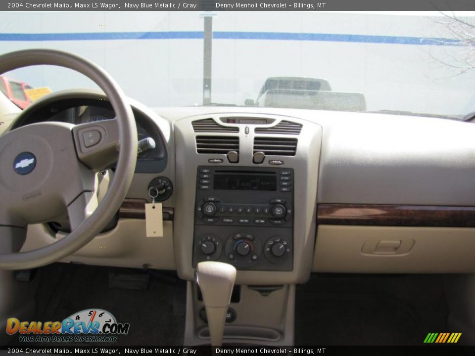 2004 Chevrolet Malibu Maxx LS Wagon Navy Blue Metallic / Gray Photo #13