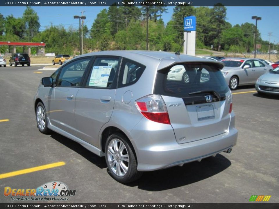 Alabaster silver metallic honda fit #3