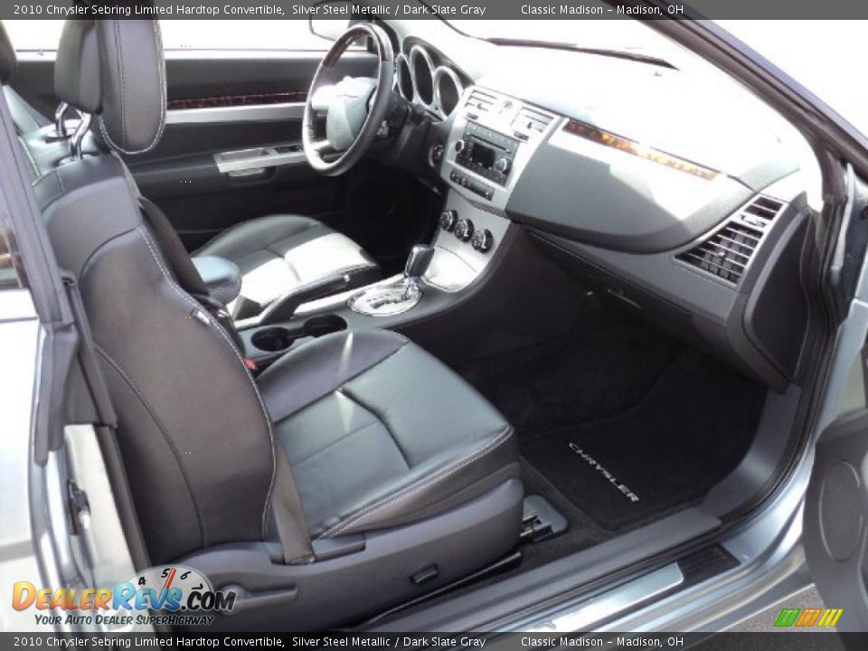 Dark Slate Gray Interior - 2010 Chrysler Sebring Limited Hardtop Convertible Photo #11