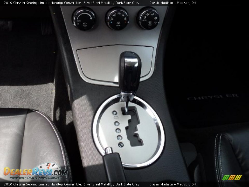 2010 Chrysler Sebring Limited Hardtop Convertible Shifter Photo #16