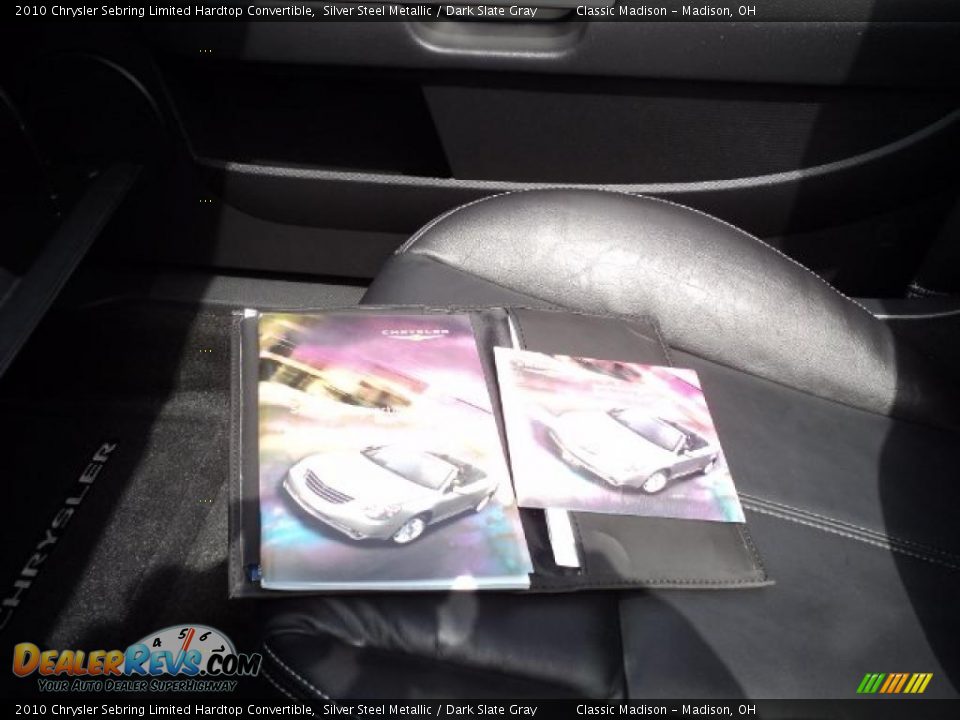2010 Chrysler Sebring Limited Hardtop Convertible Silver Steel Metallic / Dark Slate Gray Photo #18