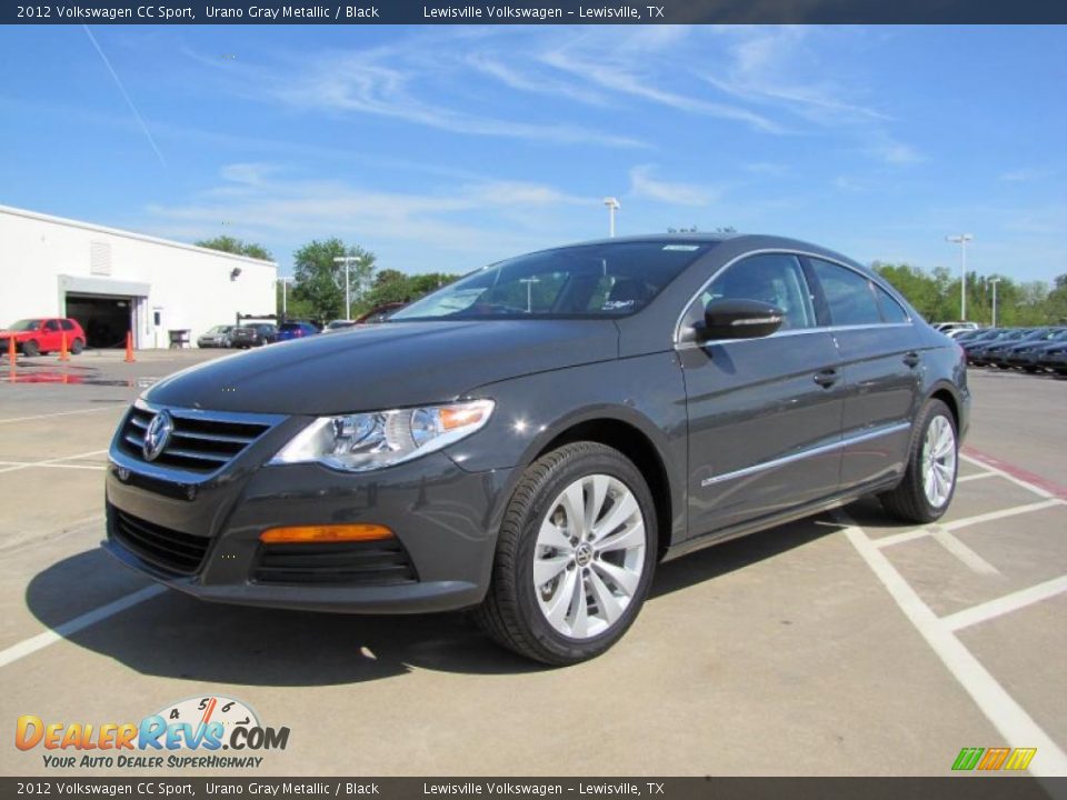2012 Volkswagen CC Sport Urano Gray Metallic / Black Photo #1