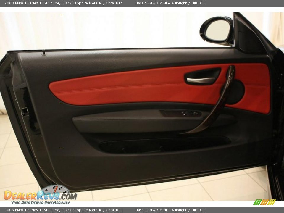 Door Panel of 2008 BMW 1 Series 135i Coupe Photo #5