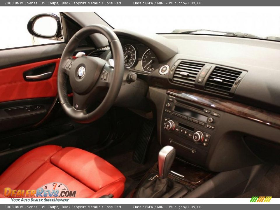 Bmw 135i coupe red interior #6