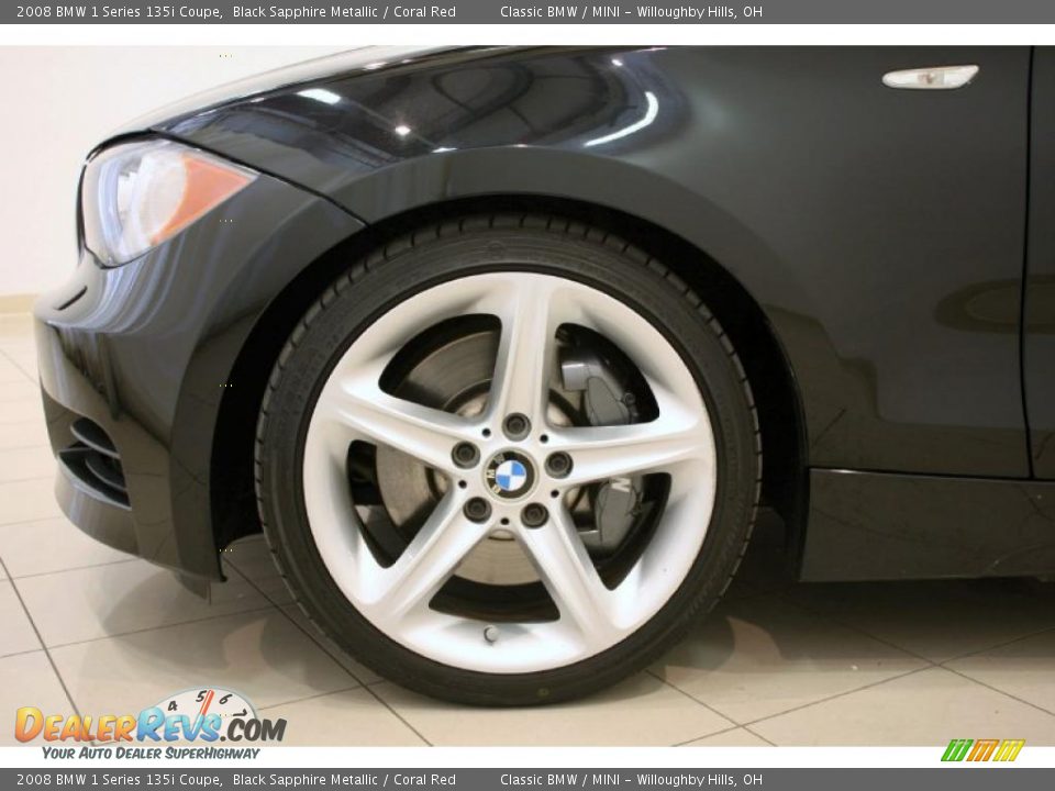 2008 BMW 1 Series 135i Coupe Wheel Photo #19