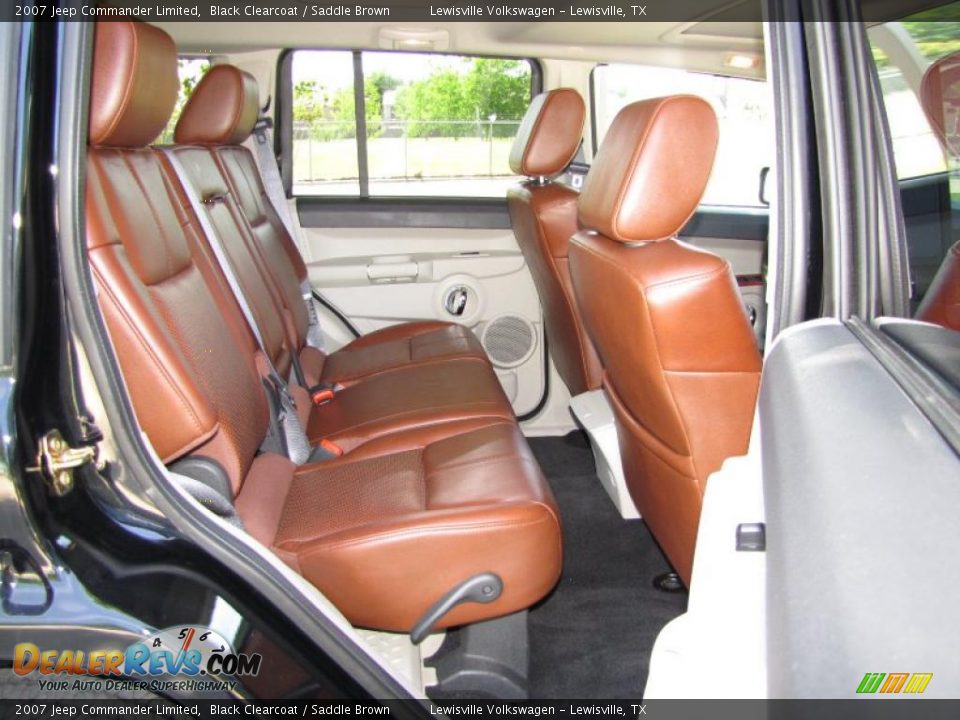 Saddle Brown Interior - 2007 Jeep Commander Limited Photo #11