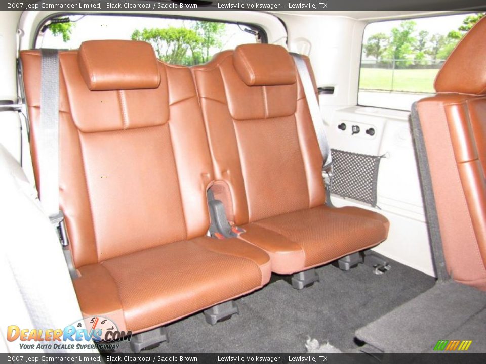 Saddle Brown Interior - 2007 Jeep Commander Limited Photo #12