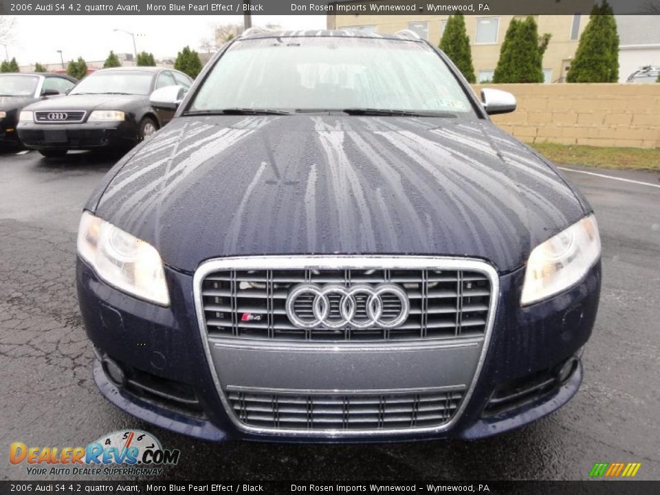 2006 Audi S4 4.2 quattro Avant Moro Blue Pearl Effect / Black Photo #3