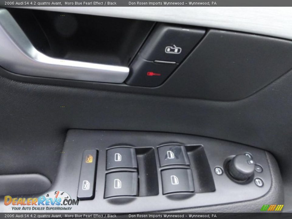 2006 Audi S4 4.2 quattro Avant Moro Blue Pearl Effect / Black Photo #15