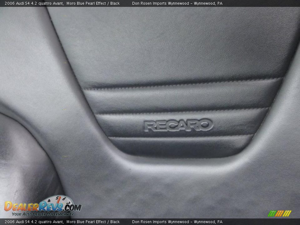 2006 Audi S4 4.2 quattro Avant Moro Blue Pearl Effect / Black Photo #18