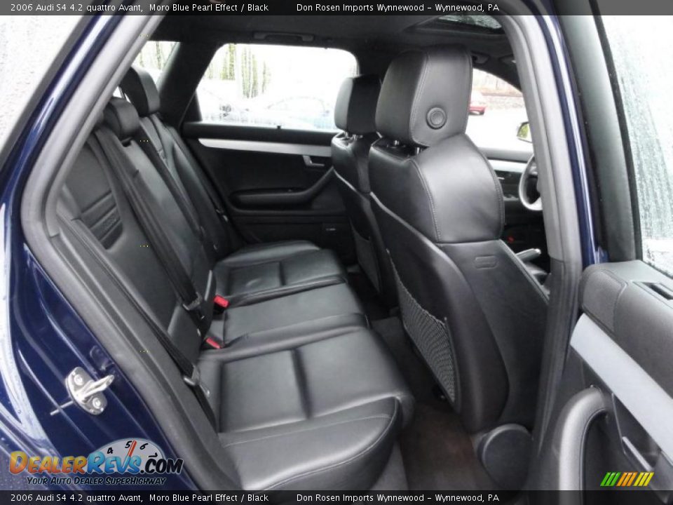 2006 Audi S4 4.2 quattro Avant Moro Blue Pearl Effect / Black Photo #24