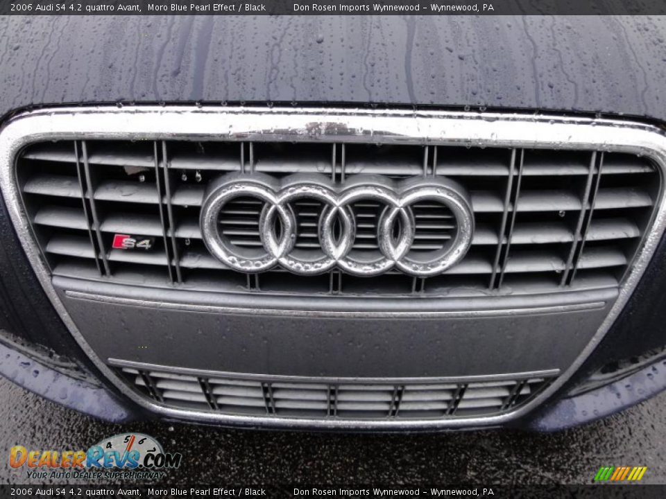 2006 Audi S4 4.2 quattro Avant Moro Blue Pearl Effect / Black Photo #33