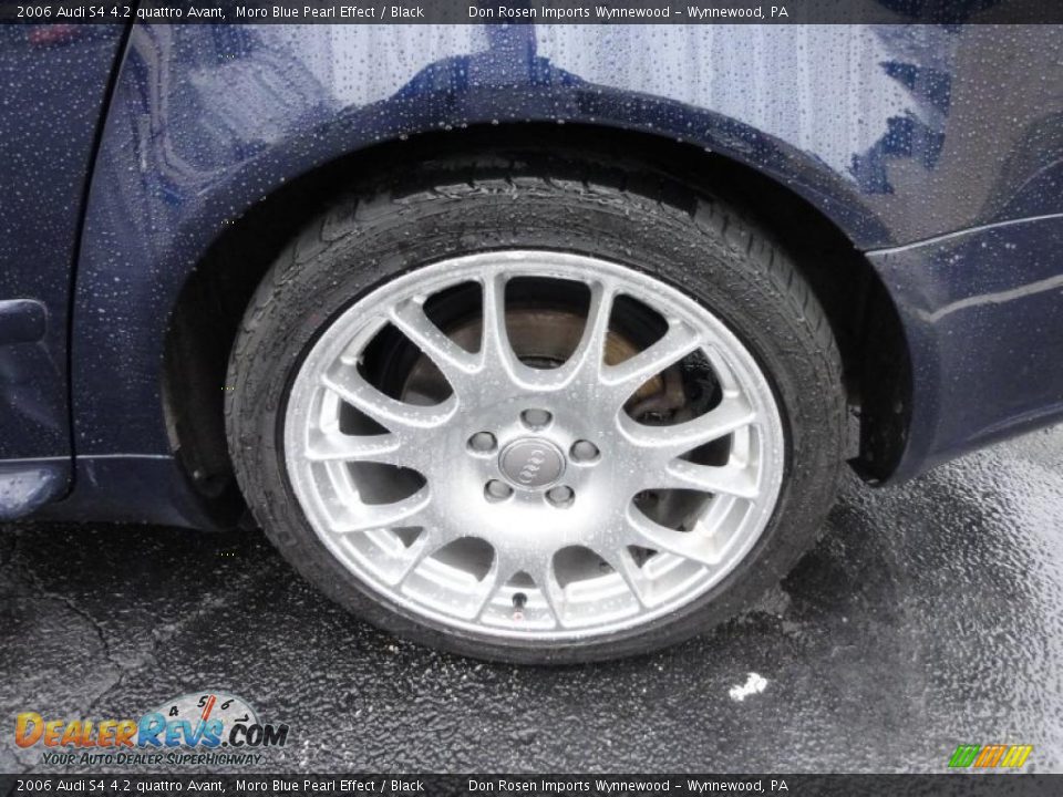 2006 Audi S4 4.2 quattro Avant Moro Blue Pearl Effect / Black Photo #35