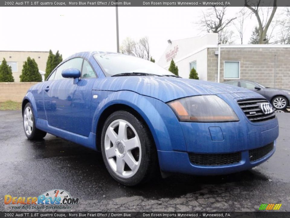 Moro Blue Pearl Effect 2002 Audi TT 1.8T quattro Coupe Photo #5