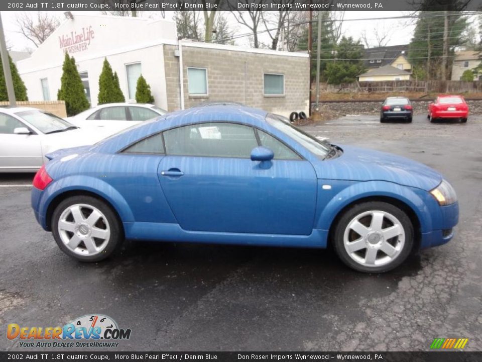 Moro Blue Pearl Effect 2002 Audi TT 1.8T quattro Coupe Photo #7