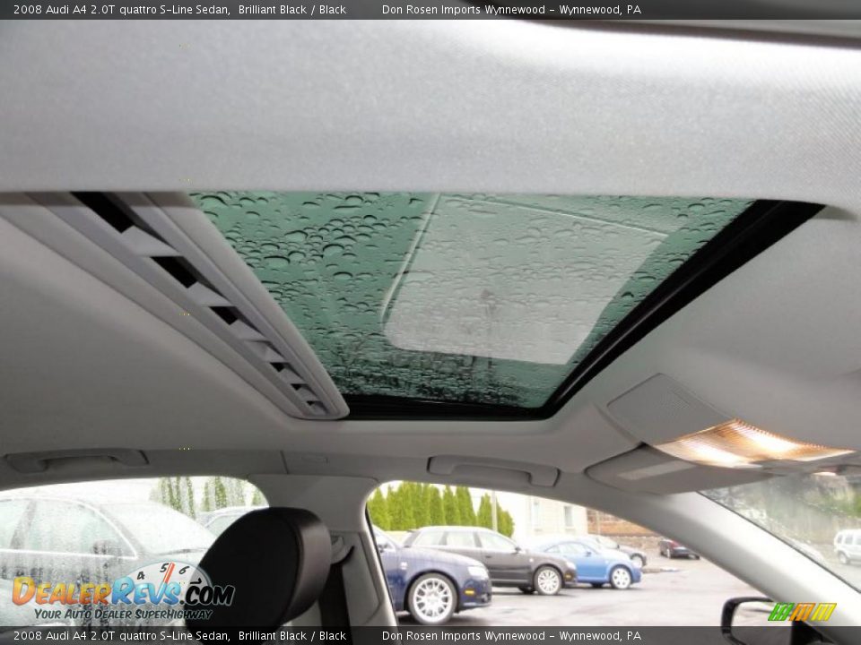 2008 Audi A4 2.0T quattro S-Line Sedan Brilliant Black / Black Photo #21