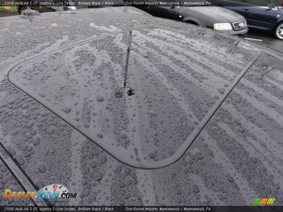 2008 Audi A4 2.0T quattro S-Line Sedan Brilliant Black / Black Photo #22