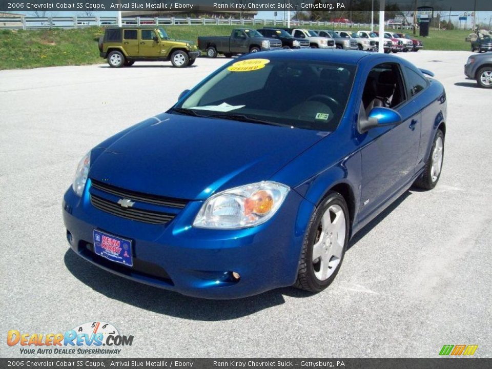 2006 Chevrolet Cobalt SS Coupe Arrival Blue Metallic / Ebony Photo #11