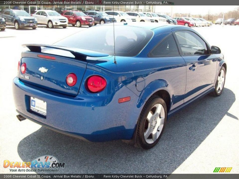 2006 Chevrolet Cobalt SS Coupe Arrival Blue Metallic / Ebony Photo #12