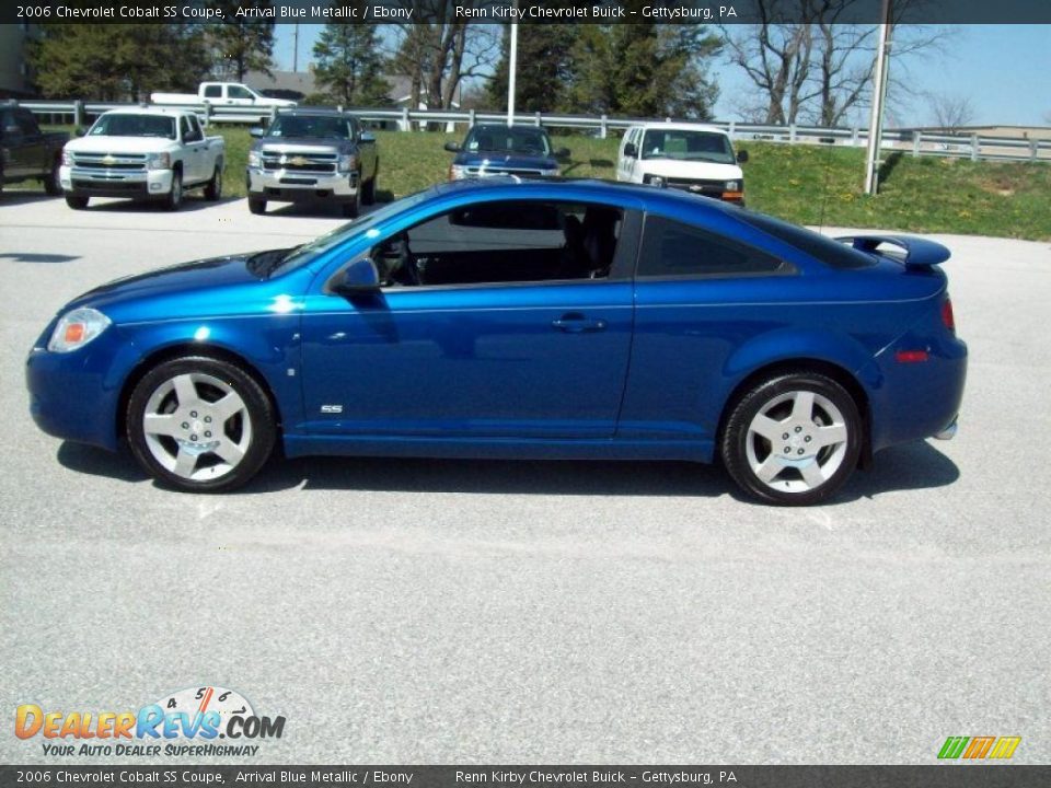 Arrival Blue Metallic 2006 Chevrolet Cobalt SS Coupe Photo #13