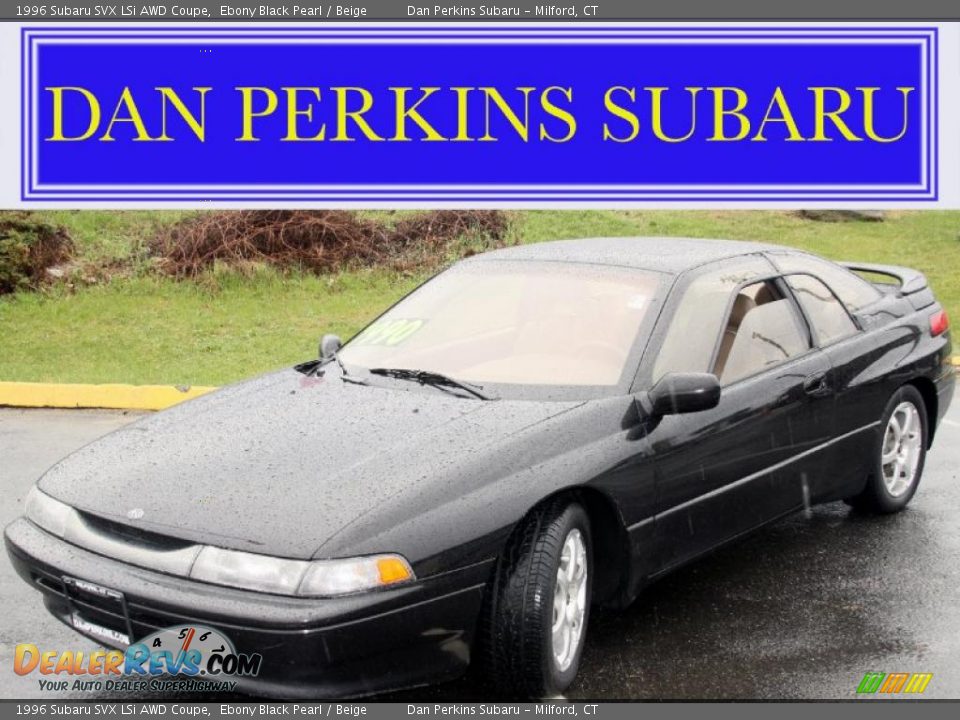 1996 Subaru SVX LSi AWD Coupe Ebony Black Pearl / Beige Photo #1