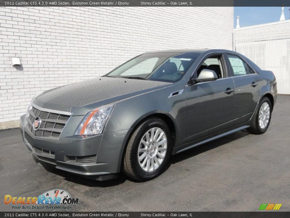 Front 3/4 View of 2011 Cadillac CTS 4 3.0 AWD Sedan Photo #1