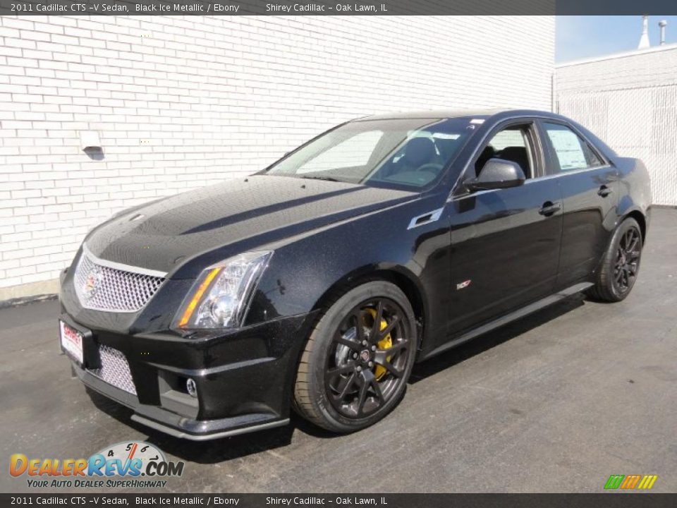 Black Ice Metallic 2011 Cadillac CTS -V Sedan Photo #1