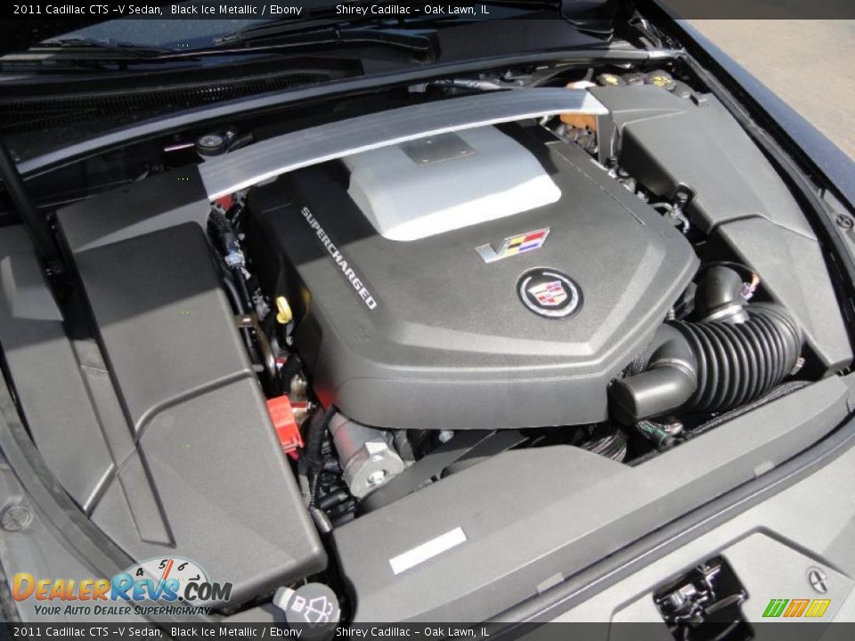2011 Cadillac CTS -V Sedan 6.2 Liter Supercharged OHV 16-Valve V8 Engine Photo #15