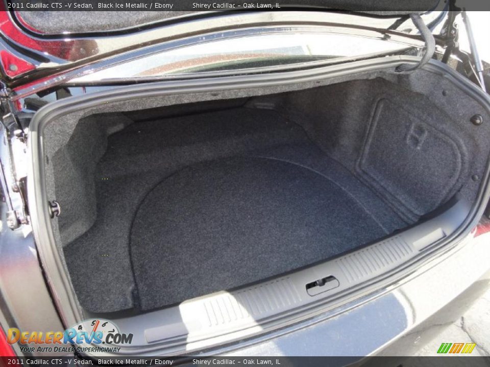 2011 Cadillac CTS -V Sedan Black Ice Metallic / Ebony Photo #20