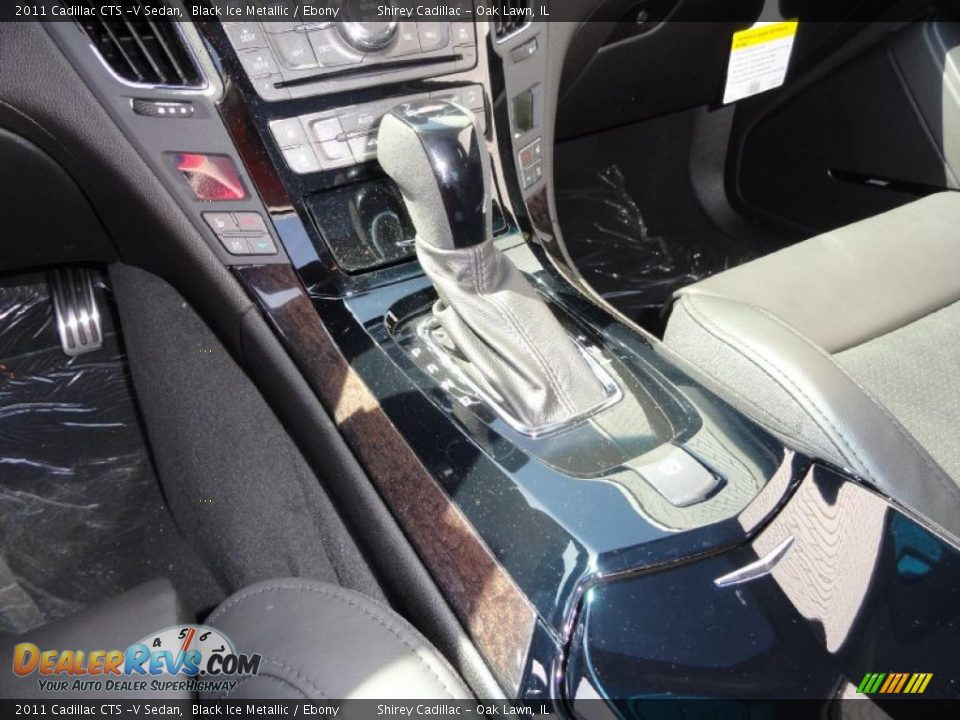 2011 Cadillac CTS -V Sedan Black Ice Metallic / Ebony Photo #22