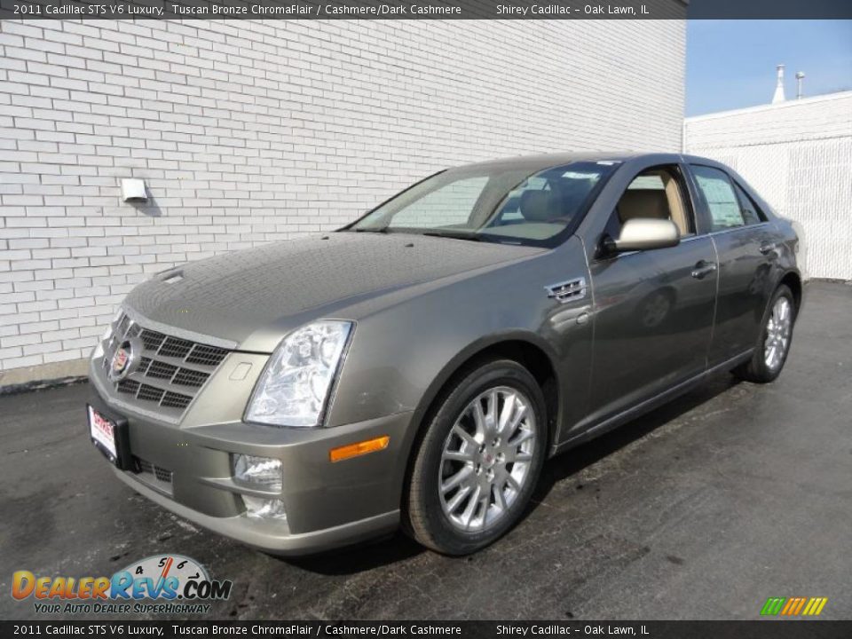 Front 3/4 View of 2011 Cadillac STS V6 Luxury Photo #1