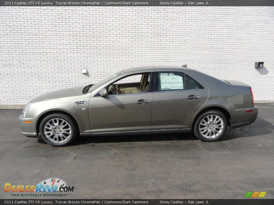 Tuscan Bronze ChromaFlair 2011 Cadillac STS V6 Luxury Photo #2