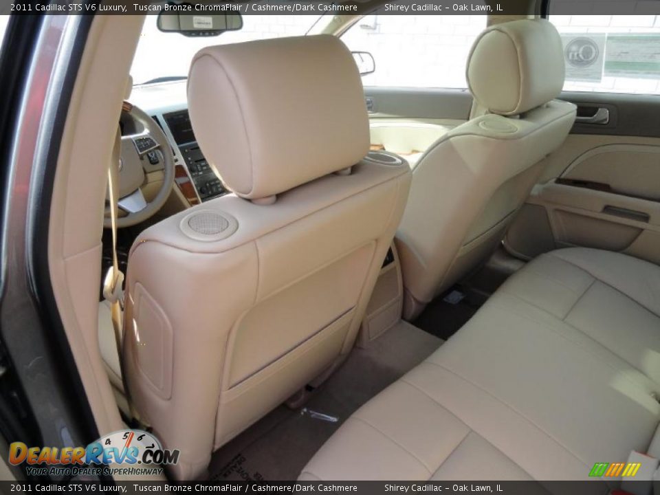 2011 Cadillac STS V6 Luxury Tuscan Bronze ChromaFlair / Cashmere/Dark Cashmere Photo #9